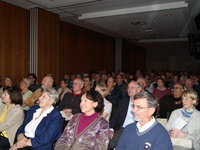 Über 120 Besucher folgten den spannenden und humorvollen Ausführungen von Prof. Kunze